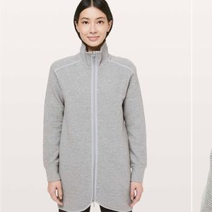 Lululemon On Repeat Jacket grey size 8